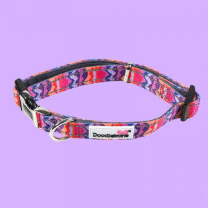 Doodlebone  "Padded" Padded Dog Collar - different colours to choose from