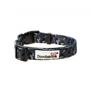 Doodlebone "Pattern" Dog Collar - different colours to choose from