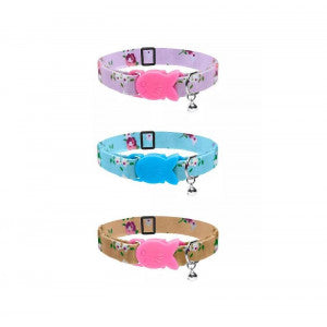 James And Steel Cat Collars pk of 6 - different styles to choose from