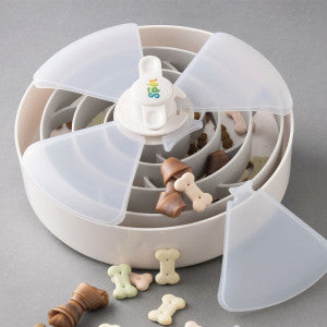 SPIN Interactive Feeder Spiral with Twister Lid- Tricky - from Pet Dream House