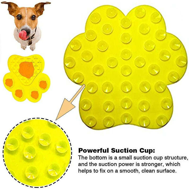 Paw Non-Slip Silicone Lick Pad  - Slow Feeder