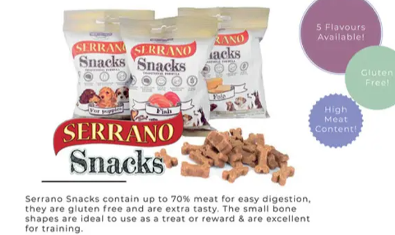 James And Steel Natural Bulk Buy 1.2kg Training Treats - different flavours to choose from